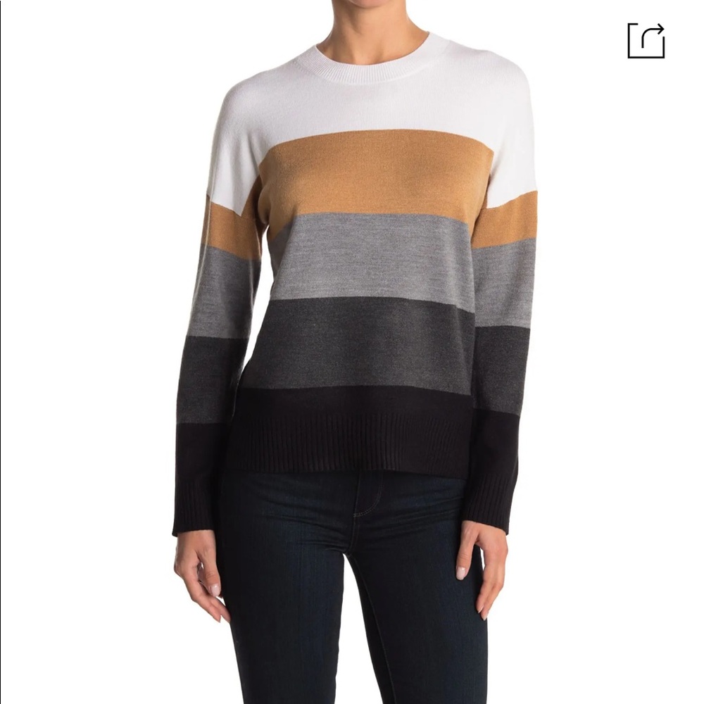 French Connection Striped Sweater size S